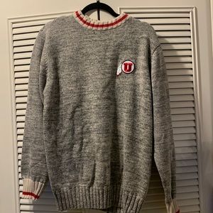 University of Utah crew neck sweater